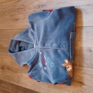 Sears baby layette 6M long sleeve soft romper size 6 months, 16 LBS